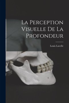 Cover La Perception Visuelle De La Profondeur