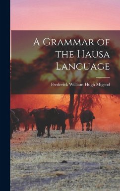 Cover A Grammar of the Hausa Language