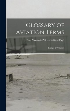 Cover Glossary of Aviation Terms