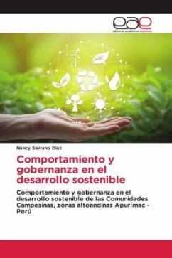 Comportamiento y gobernanza en el desarrollo sostenible - Serrano Diaz, Nancy