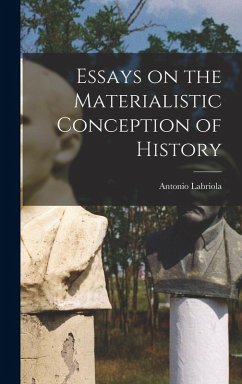 Cover Essays on the Materialistic Conception of History