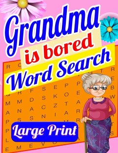 Grandma is Bored Word Search Large Print - Bidden, Laura