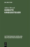 Direkte Kriegssteuer (eBook, PDF)