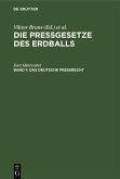 Das Deutsche Preßrecht (eBook, PDF)