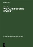 Weimarer Goethe-Studien (eBook, PDF)