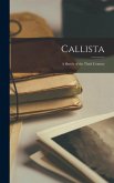 Callista: A Sketch of the Third Century