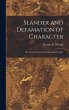Slander and Defamation of Character:... - Bild 1