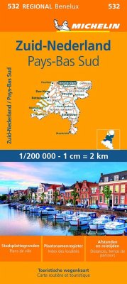 Netherlands South - Michelin Regional Map 532 - Michelin