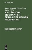 Catinat. Villars. Bernhard von Weimar (eBook, PDF)
