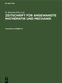 Zeitschrift für Angewandte Mathematik und Mechanik. Volume 69, Number 10 (eBook, PDF)