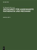 Zeitschrift für Angewandte Mathematik und Mechanik. Band 62, Heft 2 (eBook, PDF)