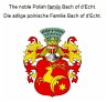 The noble Polish family Bach of d'Echt.... - Bild 1