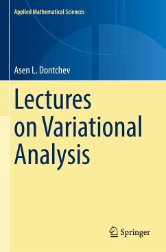 Lectures on Variational Analysis - Dontchev, Asen L.