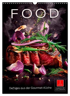 Food - Deftiges aus der Gourmetküche (Wandkalender 2024 DIN A3 hoch), CALVENDO Monatskalender - Roder, Peter