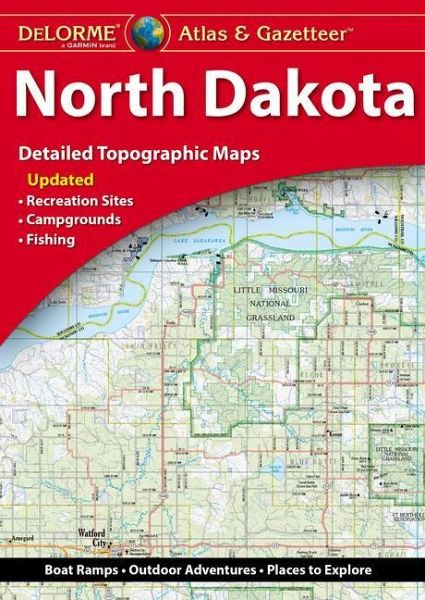 Delorme Atlas & Gazetteer North Dakota Delorme Atlas & Gazetteer North Dakota