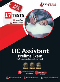 LIC Assistant Prelims Exam 2023 (English Edition) - 8 Mock Tests and 9 Sectional Tests (1100 Solved Objective Questions) with Free Access To Online Tests - Edugorilla Prep Experts