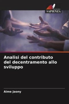 Analisi del contributo del decentramento allo sviluppo - Jaony, Aimé