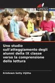 Uno studio sull'atteggiamento degli alunni della IX classe verso la comprensione della lettura