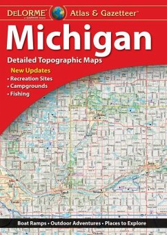 Delorme Atlas & Gazetteer: Michigan - Rand Mcnally