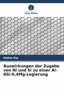 Auswirkungen der Zugabe von Ni und Si zu einer Al-8Si-0,4Mg-Legierung - Raj, Nidhin