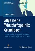 Allgemeine Wirtschaftspolitik: Grundlagen (eBook, PDF)