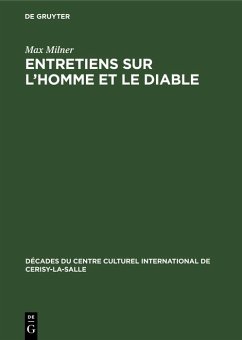 Cover Entretiens sur L'homme et le diable (eBook, PDF)
