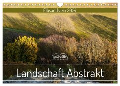 Landschaft Abstrakt - Elbsandstein (Wandkalender 2024 DIN A4 quer), CALVENDO Monatskalender