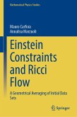 Einstein Constraints and Ricci Flow (eBook, PDF)