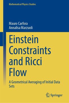 Einstein Constraints and Ricci Flow (eBook, PDF) - Carfora, Mauro; Marzuoli, Annalisa