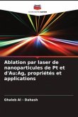 Ablation par laser de nanoparticules de Pt et d'Au:Ag, propriétés et applications
