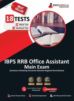 IBPS RRB Office Assistant Main Book 2023 (English Edition) - 6 Full Length Mock Tests and 12 Previous Year Papers (2200 Solved Questions) with Free Access to Online Tests - Edugorilla Prep Experts