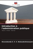 Introduction à l'administration publique