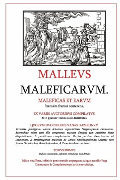 Malleus Maleficarum - Kramer, Heinrich