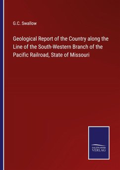 Geological Report of the Country along the Line of the South-Western Branch of the Pacific Railroad, State of Missouri - Swallow, G. C.