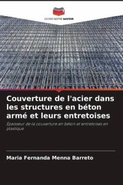 Couverture de l'acier dans les structures en béton armé et leurs entretoises - Menna Barreto, Maria Fernanda