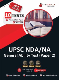 UPSC NDA/NA General Ability Test (Paper II) Book 2023 (English Edition) - 7 Mock Tests and 3 Previous Year Papers (1500 Solved Questions) with Free Access to Online Tests - Edugorilla Prep Experts