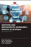 GESTION DES RESSOURCES HUMAINES : théorie et pratique