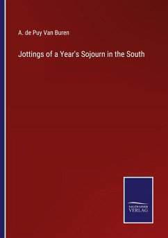 Cover Jottings of a Year's Sojourn in the South