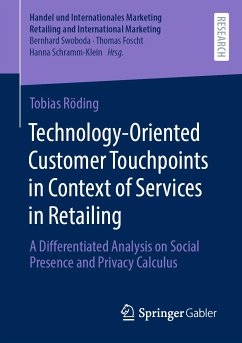 Technology-Oriented Customer Touchpoints in Context of Services in Retailing (eBook, PDF) - Röding, Tobias