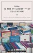 Syllabus IN THE PHILOSOPHY OF EDUCATION - Bild 1