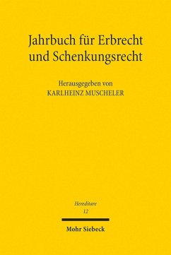 Cover Jahrbuch für Erbrecht und Schenkungsrecht (eBook, PDF)