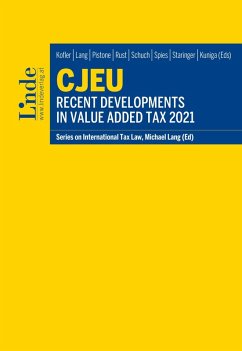 Cover CJEU - Recent Developments in Value Added Tax 2021 (eBook, ePUB)