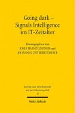 Going dark - Signals Intelligence im IT-Zeitalter (eBook, PDF)