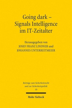 Going dark - Signals Intelligence im IT-Zeitalter (eBook, PDF)