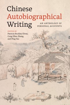 Chinese Autobiographical Writing (eBook, ePUB)