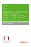 Validez de las resoluciones civiles y canónicas sobre crisis matrimoniales entre España y Colombia: una visión renovada (eBook, ePUB)