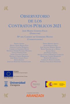 Observatorio de los contratos públicos 2021 (eBook, ePUB) - de Guerrero Manso, Mª del Carmen; Gimeno Feliu, José María
