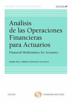Análisis de las Operaciones Financieras para Actuarios (eBook, ePUB) - González Velasco, María del Carmen