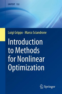 Introduction to Methods for Nonlinear Optimization - Grippo, Luigi;Sciandrone, Marco