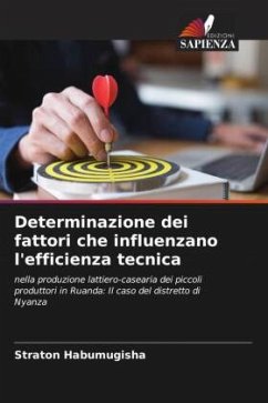 Determinazione dei fattori che influenzano l'efficienza tecnica - Habumugisha, Straton